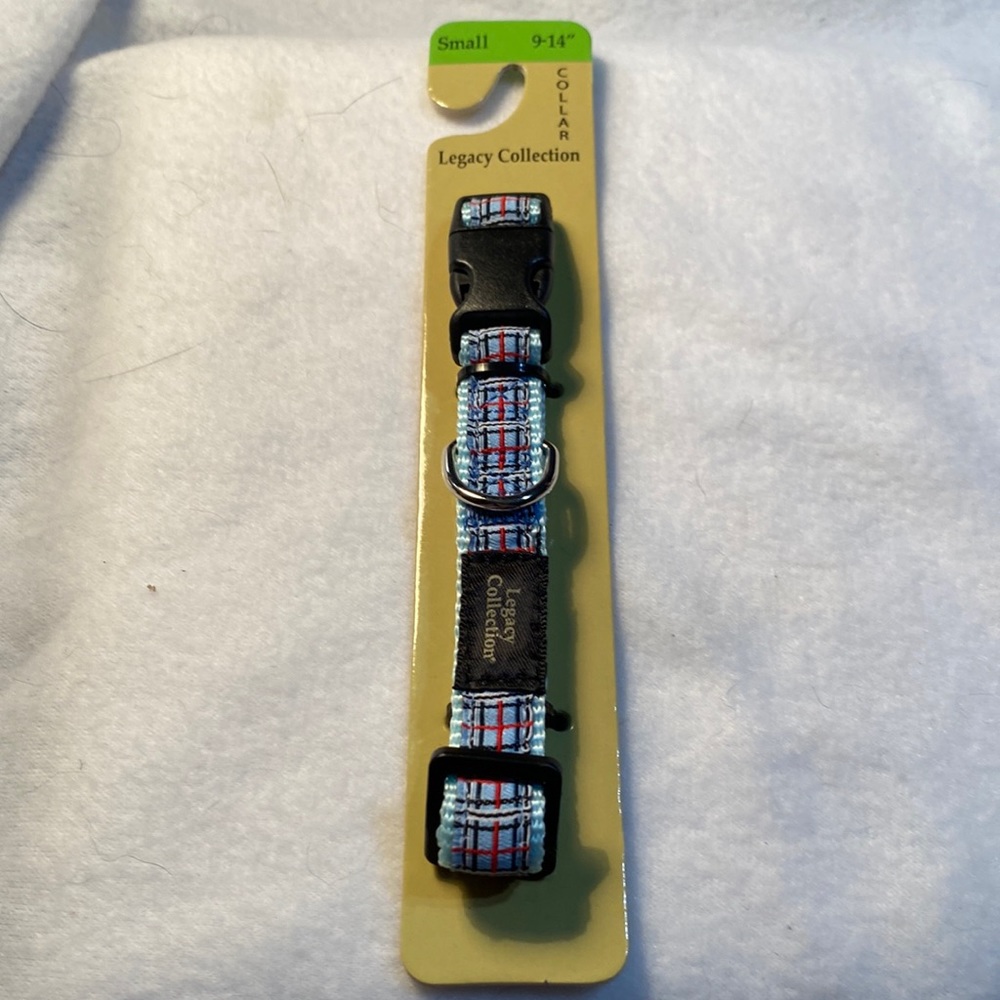 6/$20 or $5 Legacy Collection Blue/Red Small 9" - 14" Collar NWT